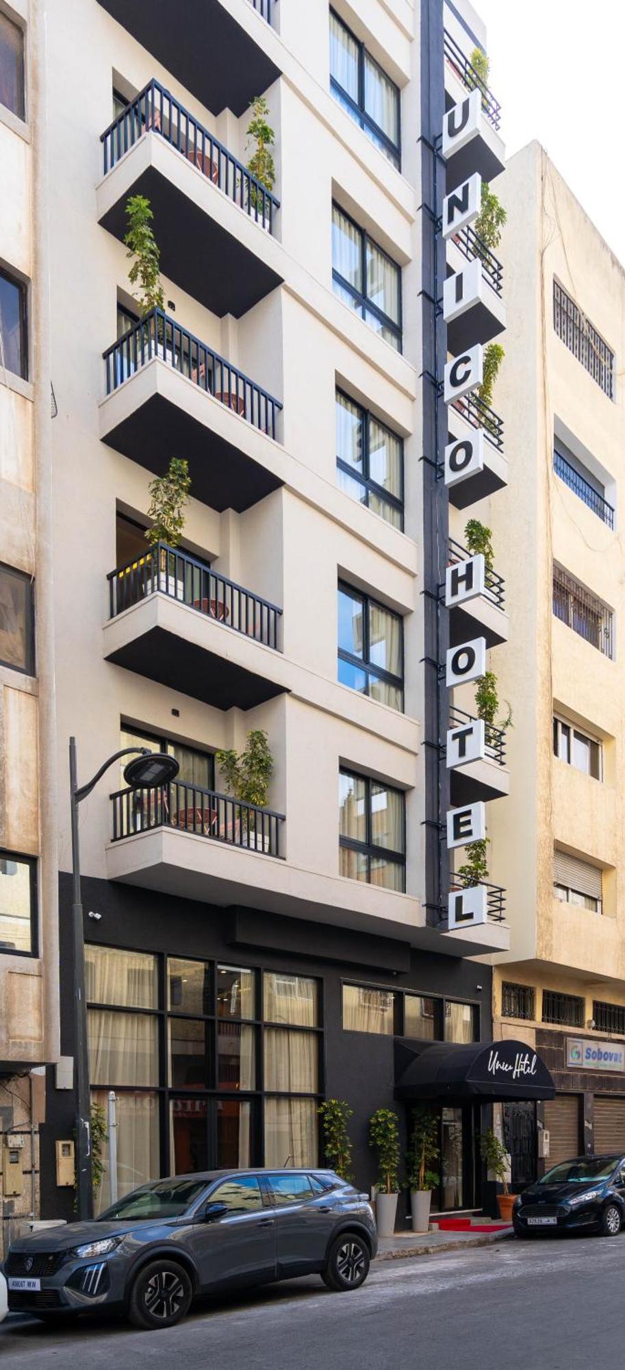 Unico Hotel Maarif Casablanca Buitenkant foto