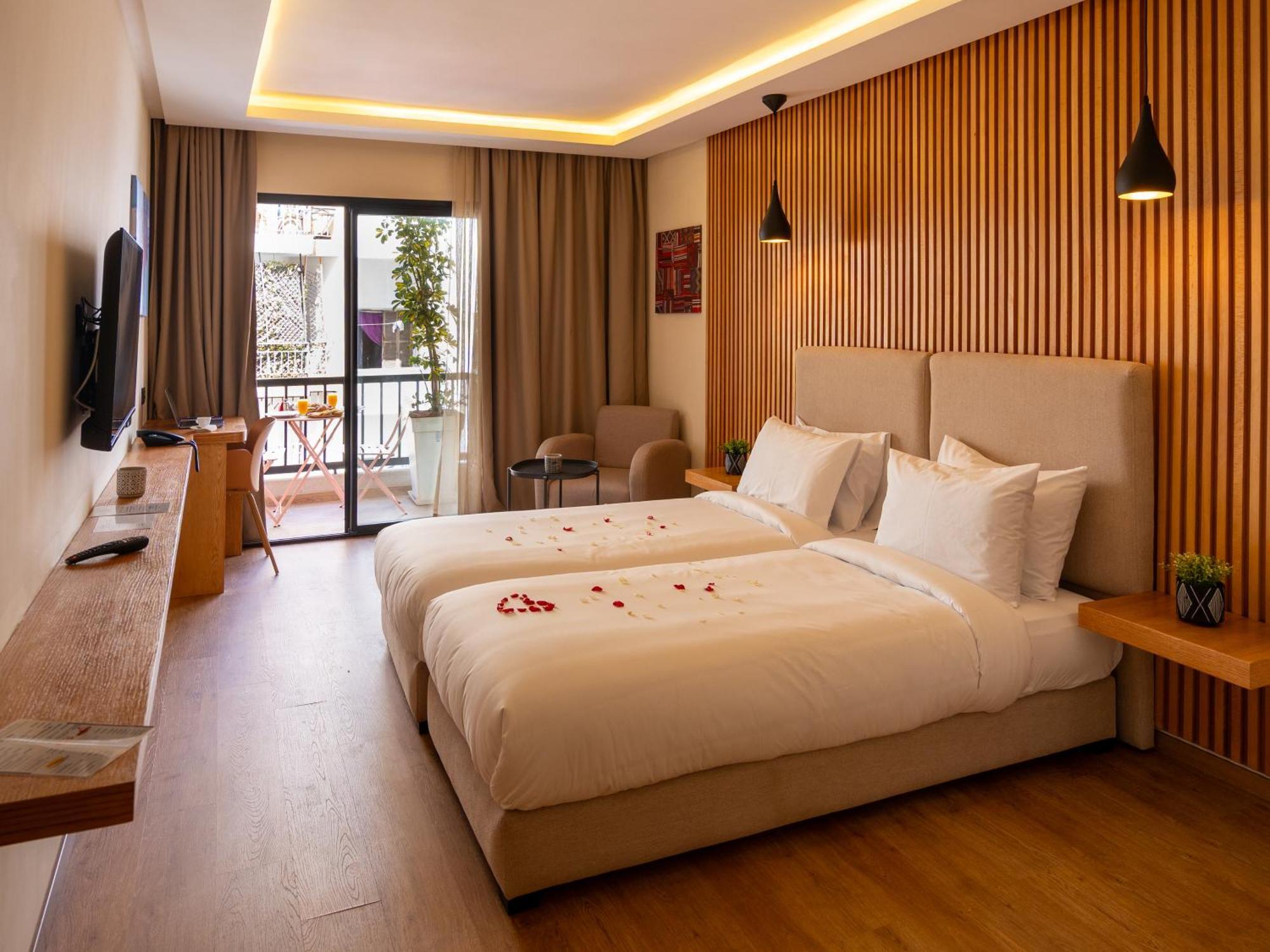 Unico Hotel Maarif Casablanca Buitenkant foto