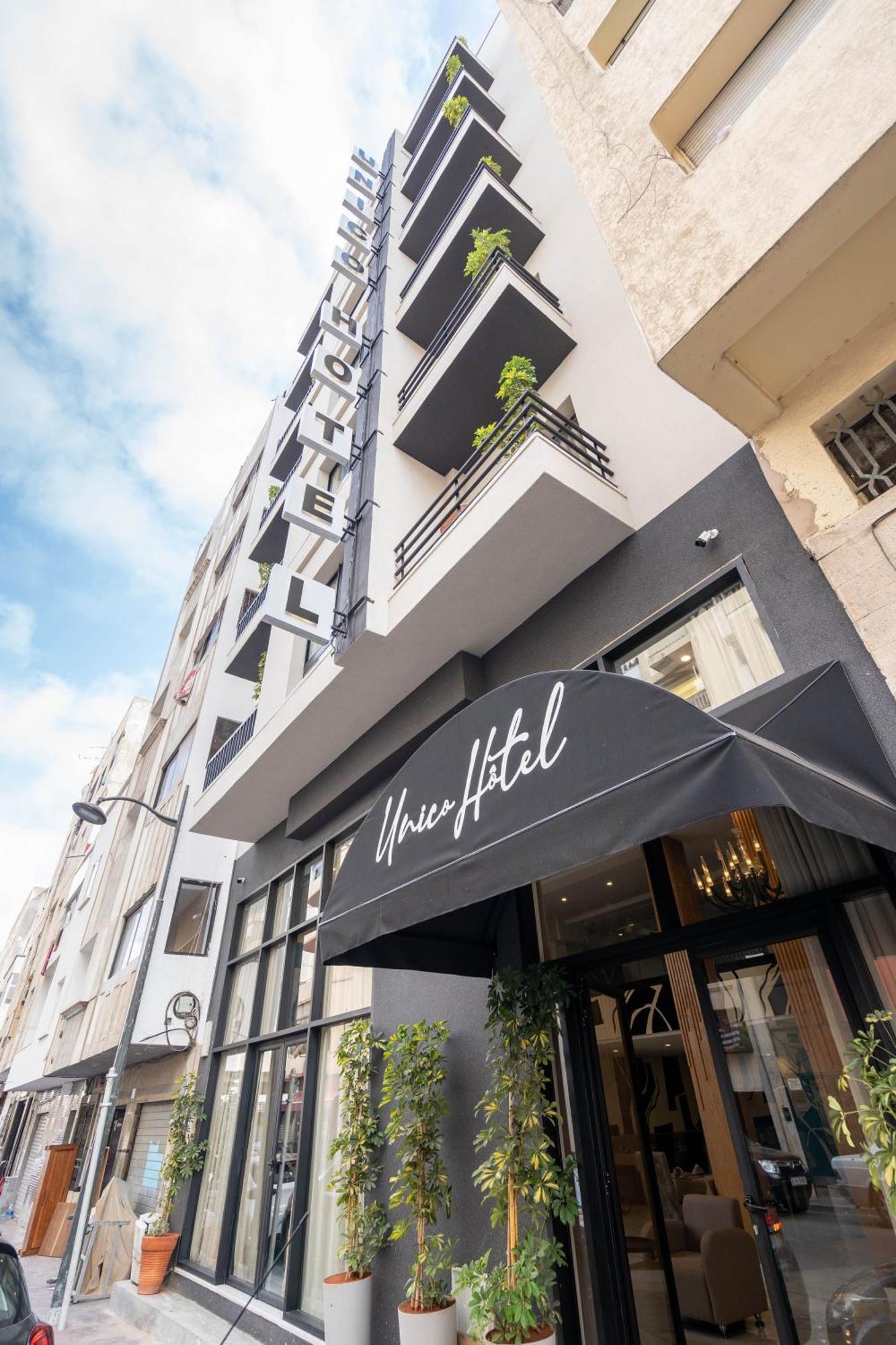 Unico Hotel Maarif Casablanca Buitenkant foto