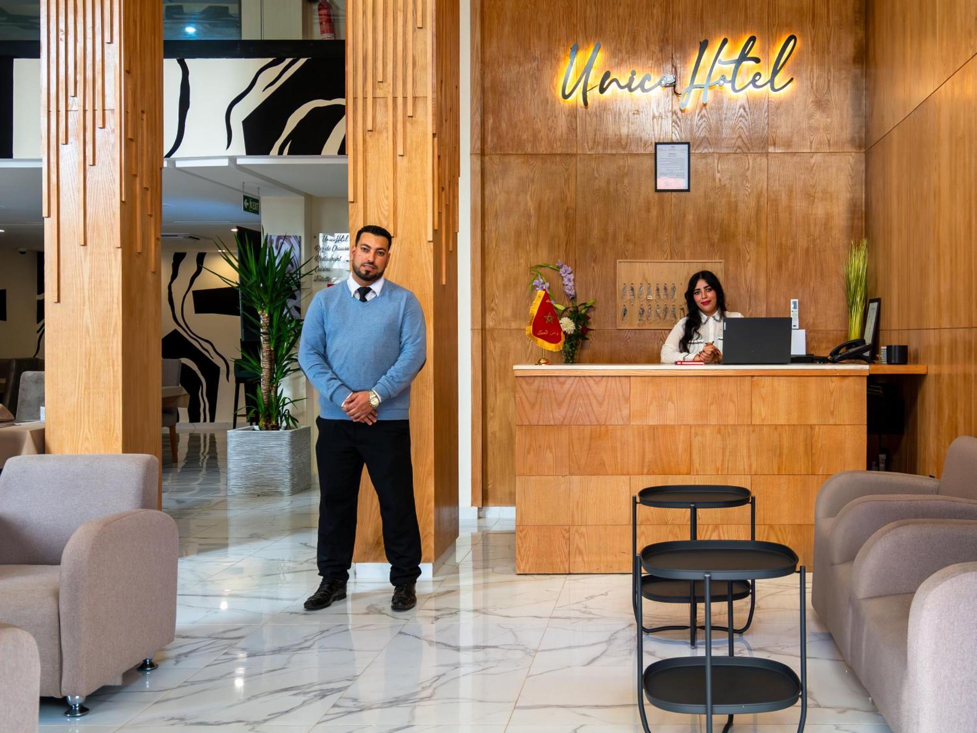 Unico Hotel Maarif Casablanca Buitenkant foto